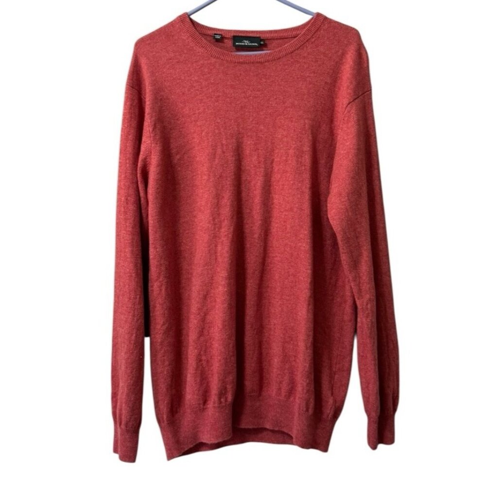 RODD & GUNN Sweater Men Size 2XL Optim Wool Cashmere Blend Knit Preppy Luxury